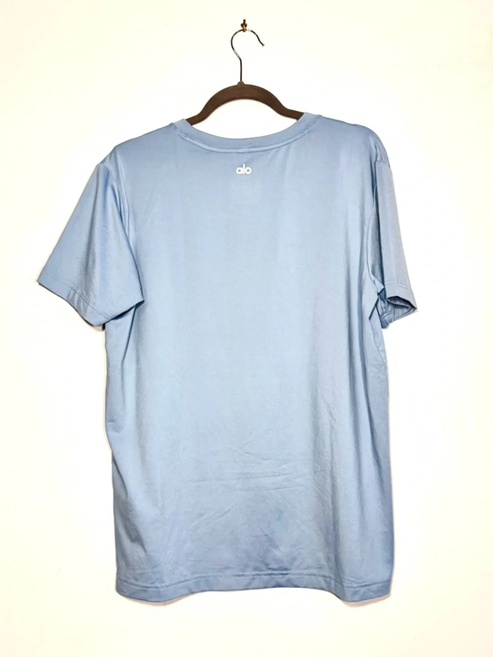 ALO Yoga Conquer Reform Crewneck Short Sleeve Size Large - Picture 2 of 3